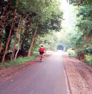 Allegheny River Trail - tunnel