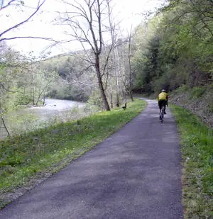 Oil Creek State Park Bike Trial